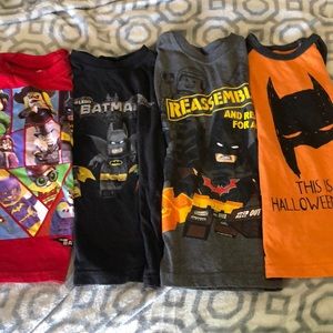 Lot of Lego Batman Shirts
